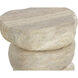 Torbay 22.25 X 18 inch Natural Outdoor End Table